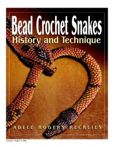 Bead Crochet Snake Kit, Jewelry Making Kits for Adults, Snake